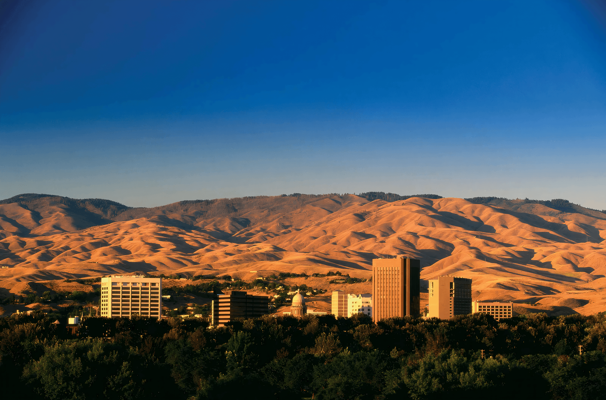 Boise, Idaho skyline